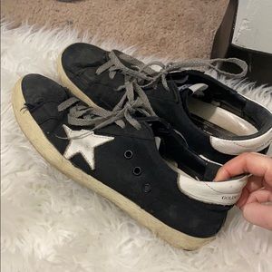 BLACK WOMENS GOLDEN GOOSE